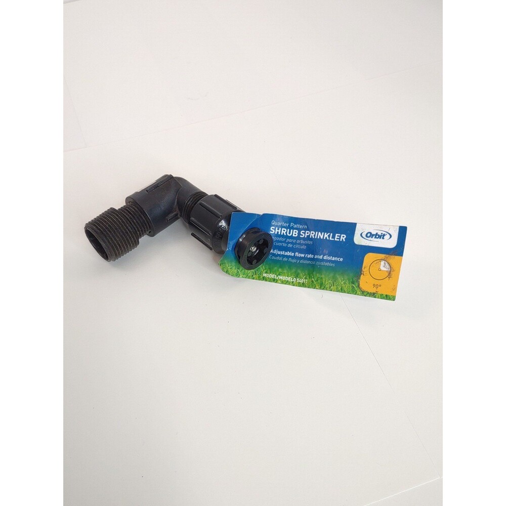 Orbit 54011 Quarter Spray 90° Pattern Shrub Sprinkler Head 1 GPM 25 PSI.